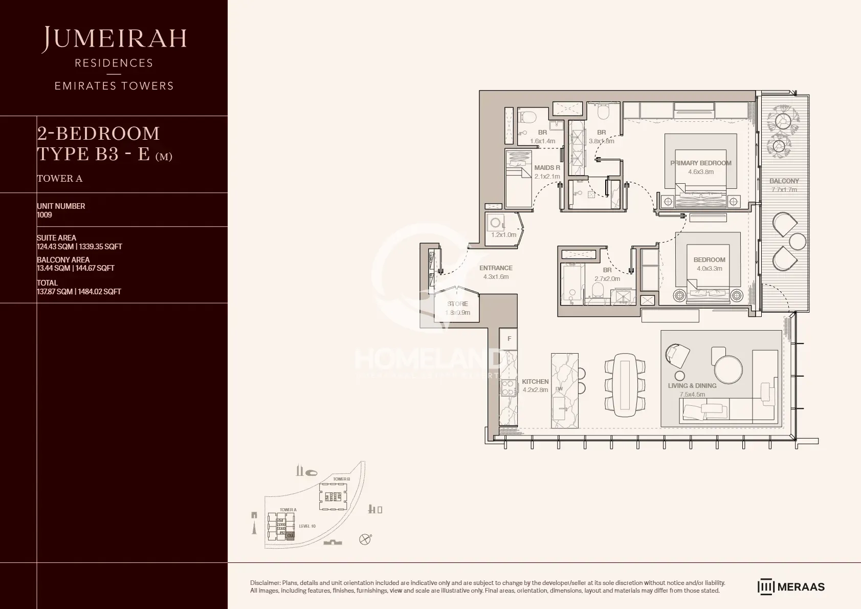 2 BR Type B3-E